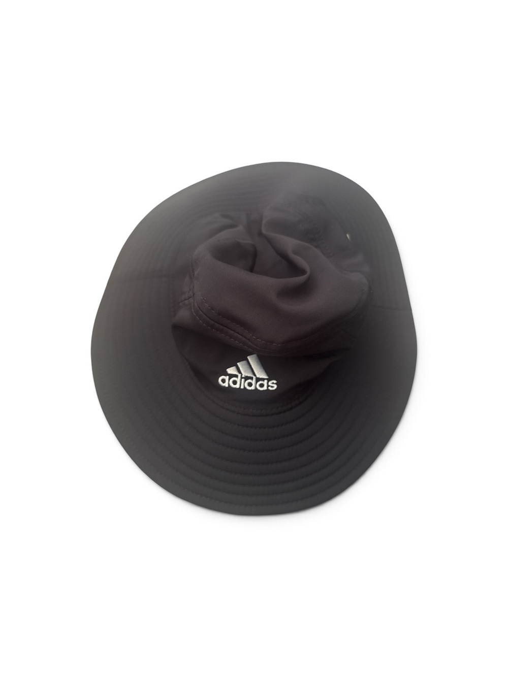 adidas Black Logo Bucket Hat for Men